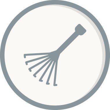  tırmık vektör çizimi, simge ögesi biçimi 