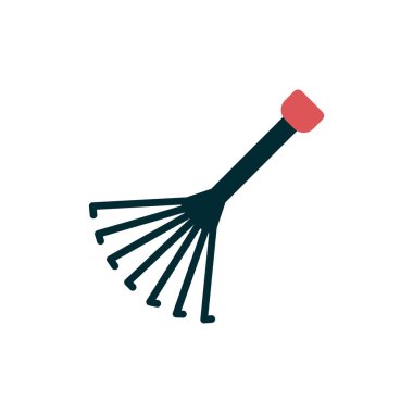  tırmık vektör çizimi, simge ögesi biçimi 