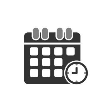 takvim vektörü ince çizgi simgesi