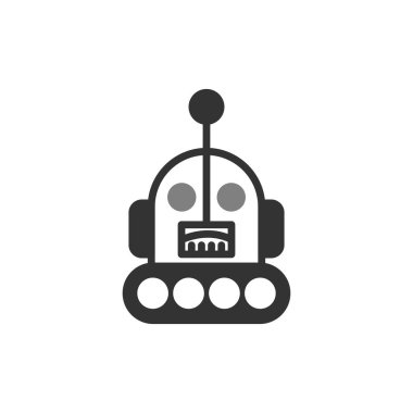 Robot logosu, basit vektör çizimi