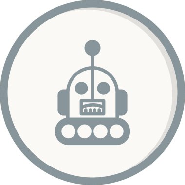 Robot logosu, basit vektör çizimi