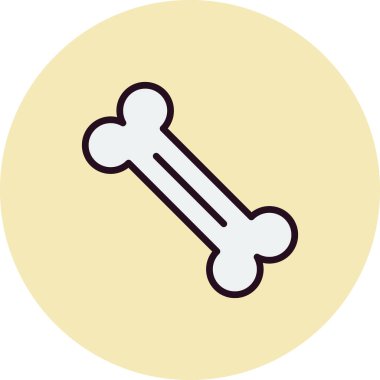 kemik ve köpek ikonu