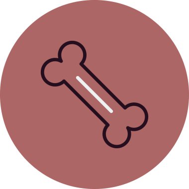 kemik ve köpek ikonu