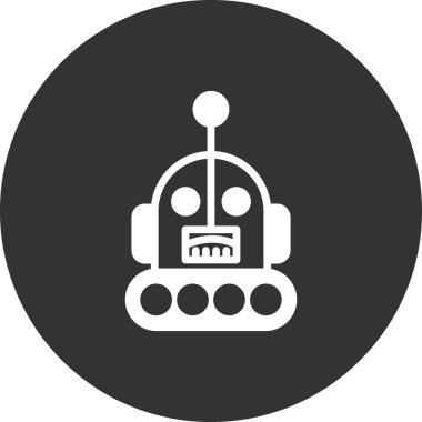 Robot logosu, basit vektör çizimi