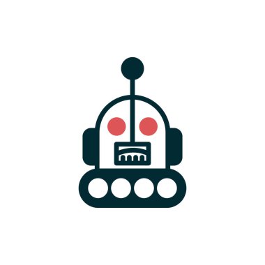 Robot logosu, basit vektör çizimi