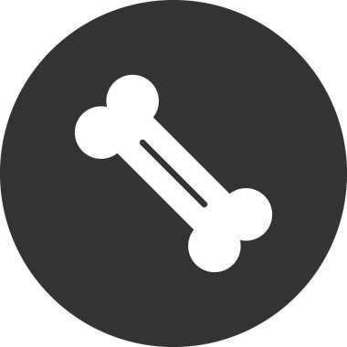 kemik ve köpek ikonu