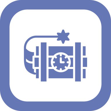 dinamit ağ simgesi, vektör illüstrasyonu 