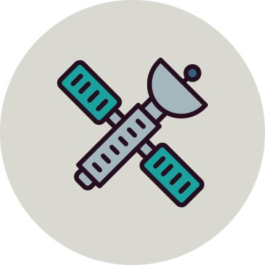 Uydu Resimlemesi Modern Simgeyi Bağla