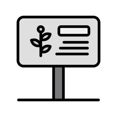 İmza simgesi vektör illüstrasyonu