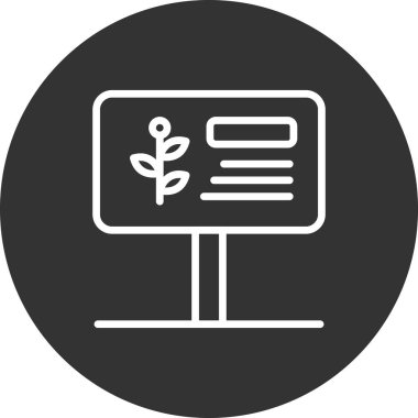 İmza simgesi vektör illüstrasyonu