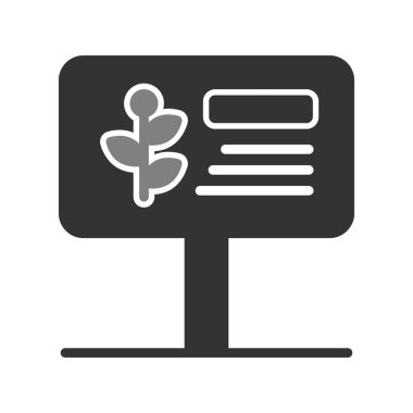 İmza simgesi vektör illüstrasyonu