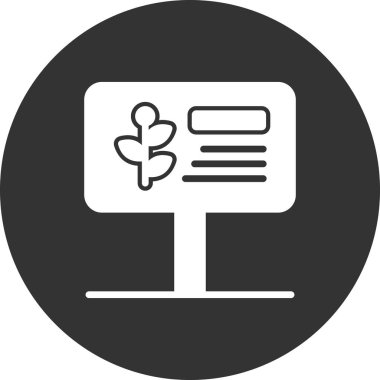 İmza simgesi vektör illüstrasyonu