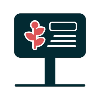 İmza simgesi vektör illüstrasyonu