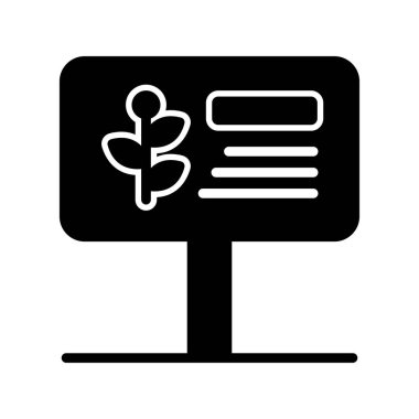 İmza simgesi vektör illüstrasyonu