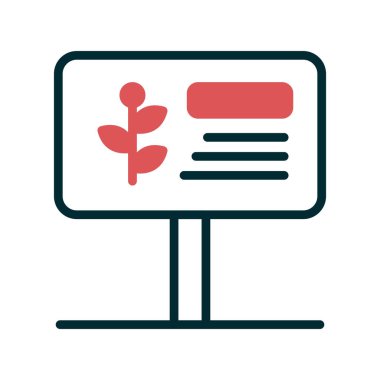 İmza simgesi vektör illüstrasyonu