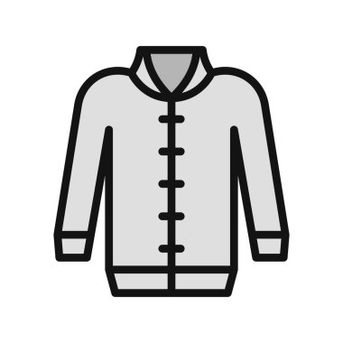 Ceket simge vektör çizim