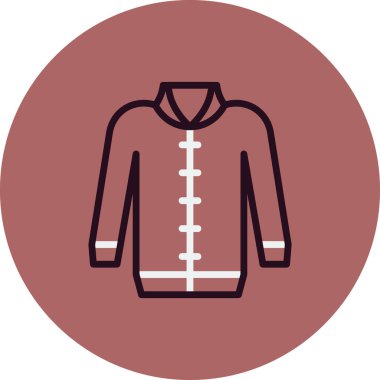 Ceket simge vektör çizim