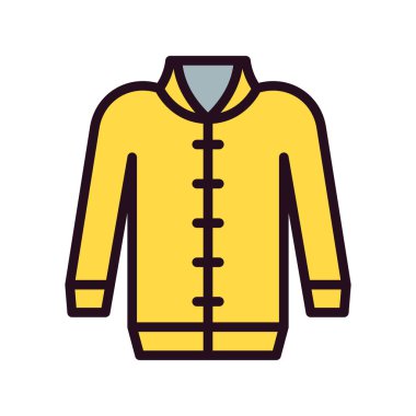 Ceket simge vektör çizim