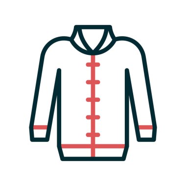 Ceket simge vektör çizim