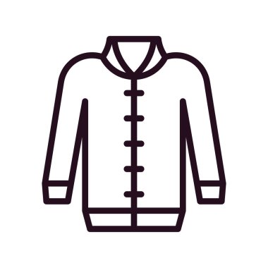 Ceket simge vektör çizim