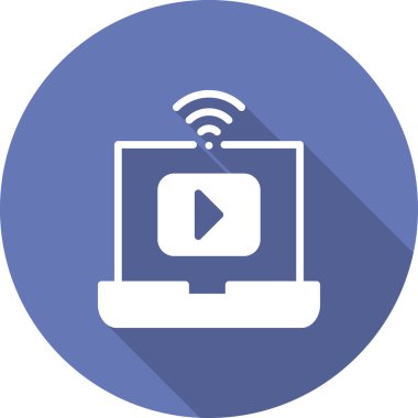 Akıcı modern simgenin vektör illüstrasyonu