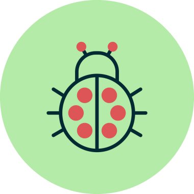 trend biçim vektör illüstrasyonunda bayan hata simgesi