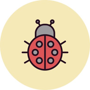 trend biçim vektör illüstrasyonunda bayan hata simgesi