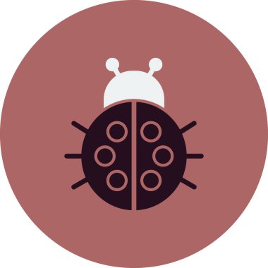 trend biçim vektör illüstrasyonunda bayan hata simgesi