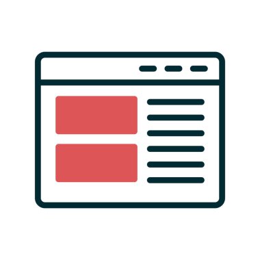 Abonelik modern simgesinin vektör illüstrasyonu