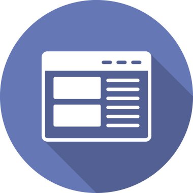 Abonelik modern simgesinin vektör illüstrasyonu