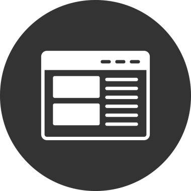 Abonelik modern simgesinin vektör illüstrasyonu