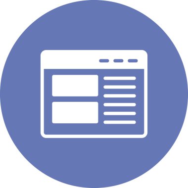 Abonelik modern simgesinin vektör illüstrasyonu