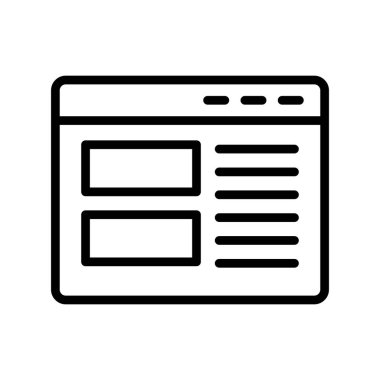 Abonelik modern simgesinin vektör illüstrasyonu