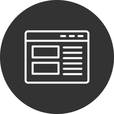 Abonelik modern simgesinin vektör illüstrasyonu