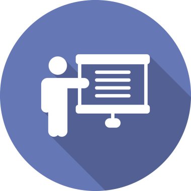 Antrenman. Web simgesi basit tasarım