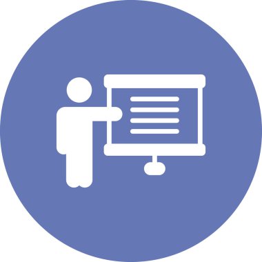 Antrenman. Web simgesi basit tasarım