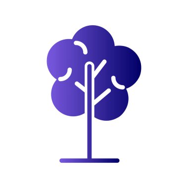 ağaç ağ simgesi, vektör illüstrasyonu