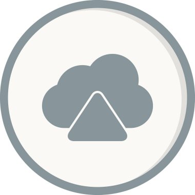 Uyarı simgesinin vektör illüstrasyonu