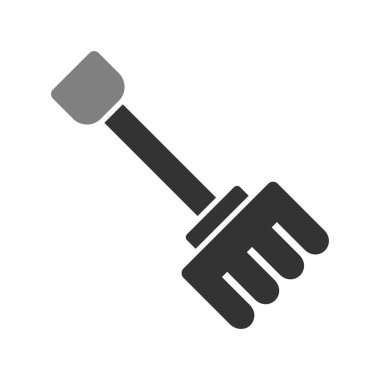 Pitchfork simgesi, vektör illüstrasyonu