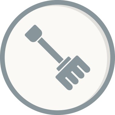 Pitchfork simgesi, vektör illüstrasyonu