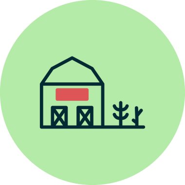 Ambar simgesinin vektör illüstrasyonu