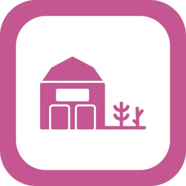 Ambar simgesinin vektör illüstrasyonu