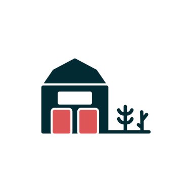 Ambar simgesinin vektör illüstrasyonu