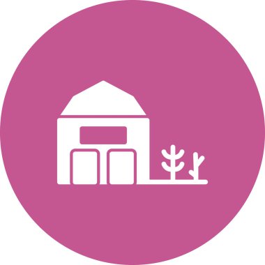 Ambar simgesinin vektör illüstrasyonu