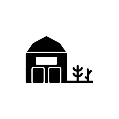 Ambar simgesinin vektör illüstrasyonu