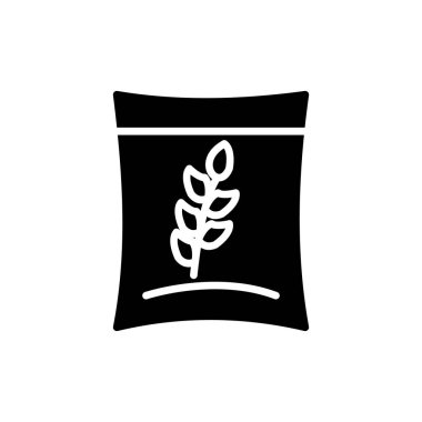 Benzersiz buğday vektörü simgesi