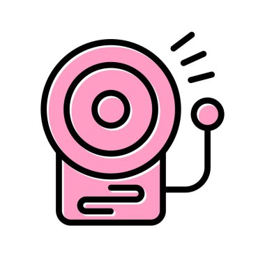 Okul zili. Web simgesi basit tasarım