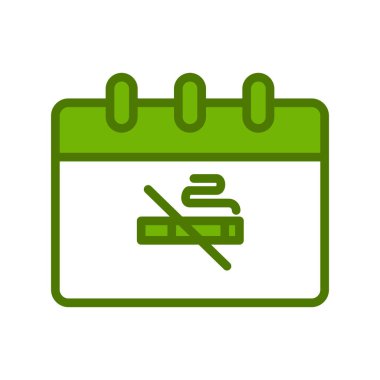 Takvim simgesi, vektör illüstrasyon tasarımı