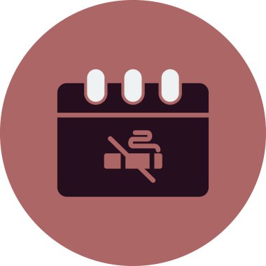 Takvim simgesi, vektör illüstrasyon tasarımı