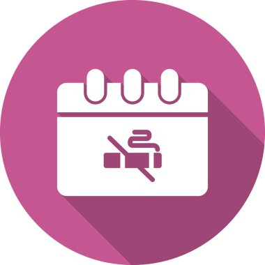 Takvim simgesi, vektör illüstrasyon tasarımı